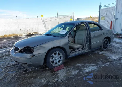 2002 Mercury Sable Ls Premium from USA, damaged, VIN 1MEFM55S32A629625